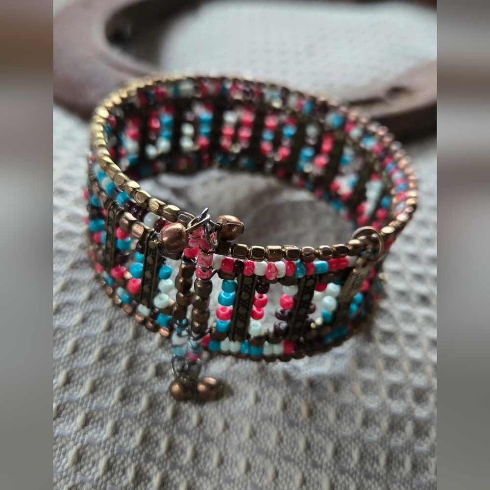 Beautiful bohemian style multicolor bracelet by Just Jewels
